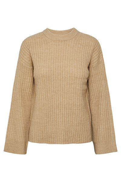 PIECES Pcsalla Ls O-Neck Knit D2D