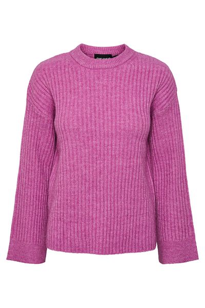 PIECES Pcsalla Ls O-Neck Knit D2D