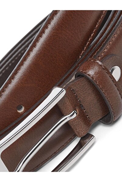 Jack & Jones Gürtel Geradlinig Geschnittener Leder