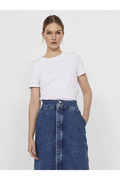 Vero Moda Vmpaula S/S T-Shirt - Schlauchschal Noos