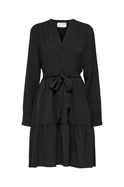 Selected Femme Minikleid im Stufenlook