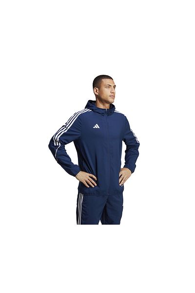 Adidas blue jacket sales mens