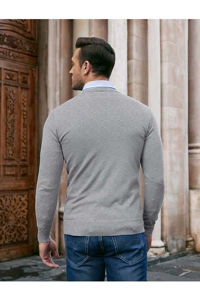 youknitwear you Pulover de tricotaj Passionı cu decolteu în V