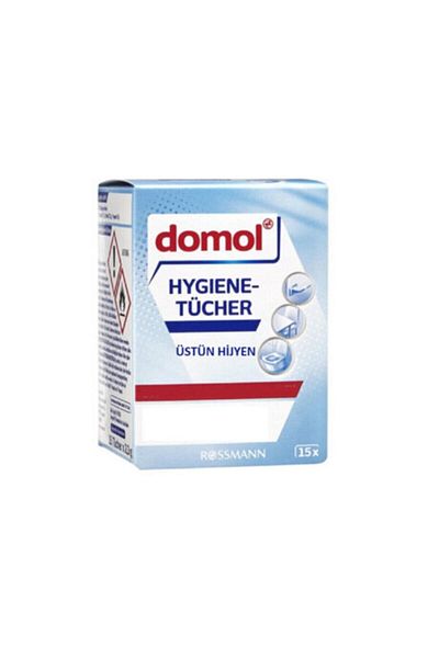 DOMOL Hygiene Providing Rosalt Cloth 15 Pieces