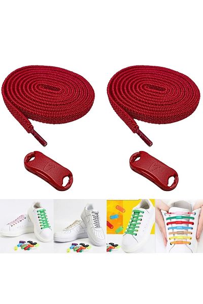 sogex New Generation Red Smart Takbırak Elastic Lacing