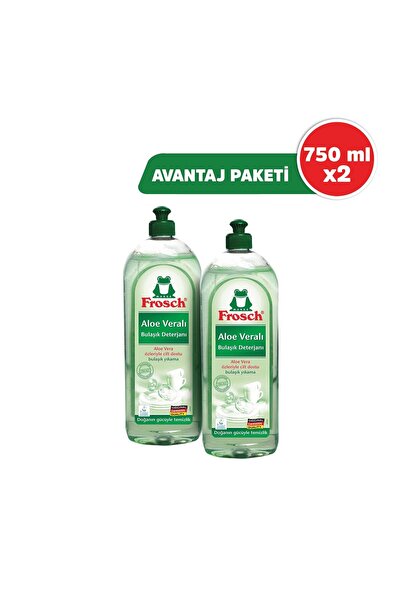 Frosch Aloveralı Bulaşık Deterjanı 750 ml 2'li