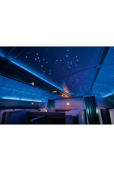 coraxads Animasyonlu Yıldız Tavan Seti JUMBO Paket, Montaja Hazır 20watt, 750 li, Fiber Optik Aydınlatma Kiti