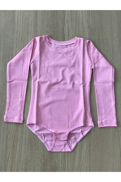 Dono Pack of 3 Children's Cotton Long Sleeve Snap-On Bodysuit