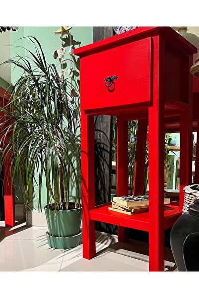 Evperisiym Ahşap tasarım köşe sehpa & komidin