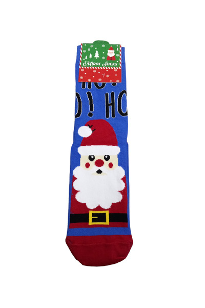 Crazy Socks Unisex pamuklu yılbaşı çorabı