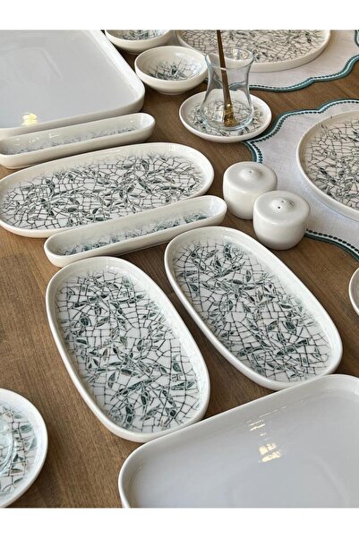 ROSSEV Breakfast Set Toledo Halas 89 Pieces for 12 People