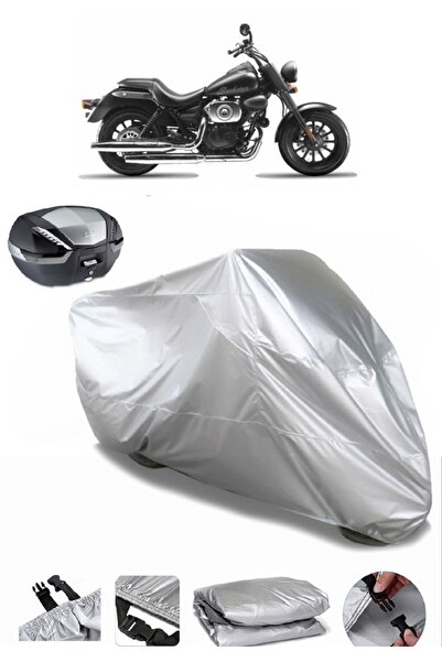 AutoEN RKS Cruiser 250 Rear Bag Compatible Motorcycle Tarpaulin Luxury Qualit...