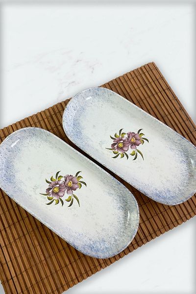 Keramika Polya Noyan Kayak Salad Plate 26cm 2 Pieces