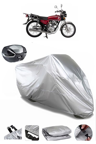 AutoEN Mondial 100 Masti Rear Bag Compatible Motorcycle Tarpaulin Luxury Quality Motorcycle Tarpaulin