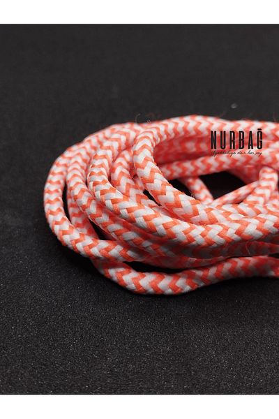 NURBAĞ DOKUMA Sneakers laces reflective white to orange 75 cm 1 pair xc00020