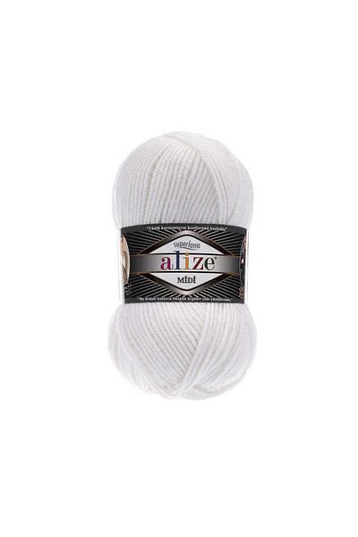 Alize ALİZE SUPERLANA MIDI 100 GR1 PIECE