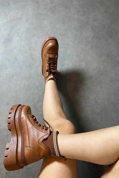 SHOEBELLAS Ghete de damă cu detalii Marcel Tan
