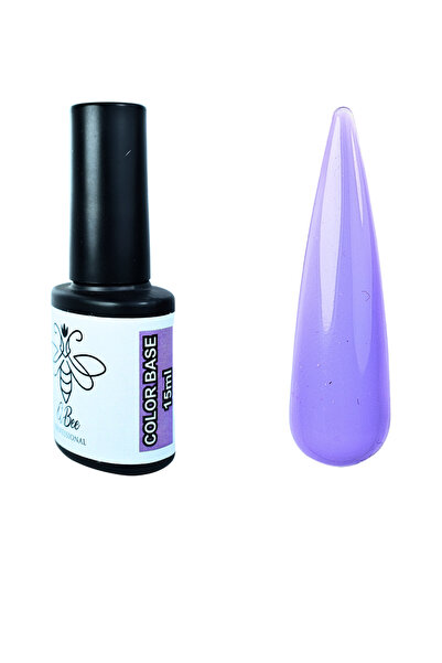 QBEE PROFESSIONAL 15 ml Renkli Rubber Base Color Base Coat