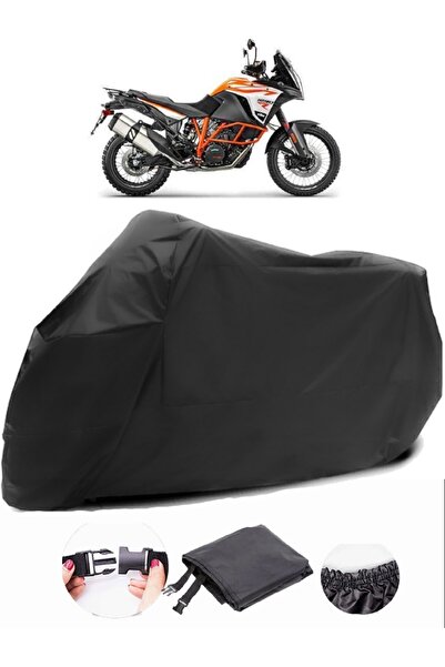 MotoEN Ktm 1290 Super Adventure R Rear Bag Compatible Black Motorcycle Tarpau...