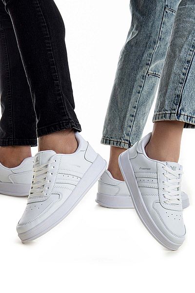 Freemax Branțuri ortopedice unisex garantate, flexibile ușoare, robuste, pantofi sport, pantofi sport, alb, alb