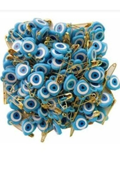 ella'nın çarşısı Mărgele de ochi rău în formă de inimă albastru deschis, 100 ...