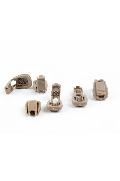 AiryFooT Stopper Cover Lock Tracksuit Hood Lanyard End Holder (6 Pieces)