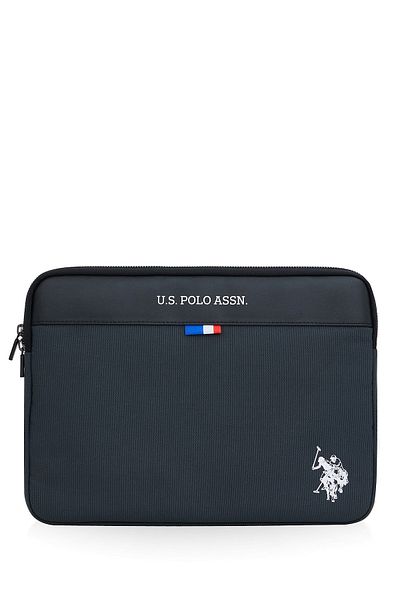 U.S. Polo Assn. قاعدة. بولو أسن. حقيبة كمبيوتر محمول متوافقة مع Macbook Air - Macbook Pro 13&13.3 بوصة، رمادي PLEVR23700