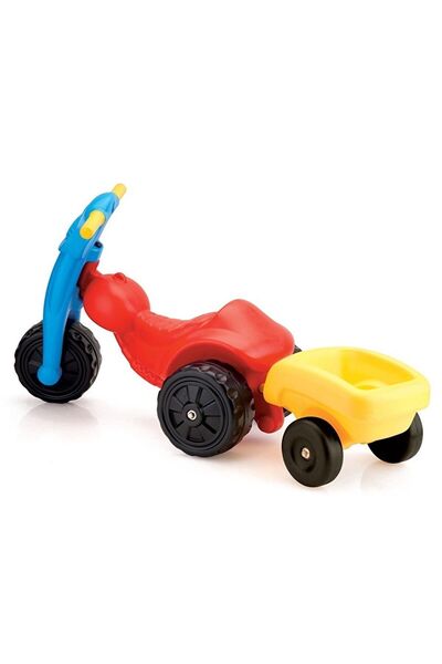 DOLU OYUNCAK 7043 3 Teker Römorklu Bingit Motor -Dolu