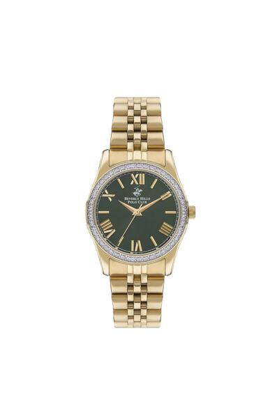 Beverly Hills Polo Club BP3383C.170 Gold Yellow Women's Wristwatch