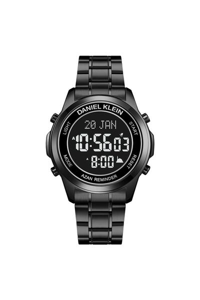 Daniel Klein DK-2097-2 Dijital Erkek Kol Saati - Ezan Vakti Göstergeli