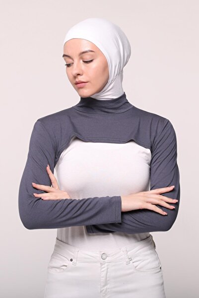 Altobeh Γιακάς λαιμόκοψης μανίκι-καπνιστό