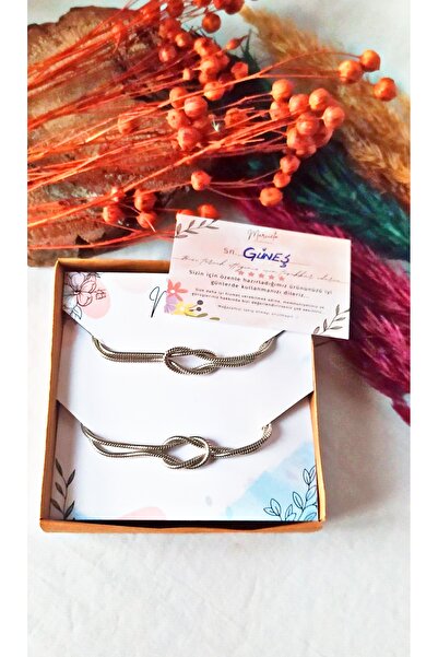 MARCİELO Accessories Düğüm Bileklik - Sevgili Çift Bilekliği
