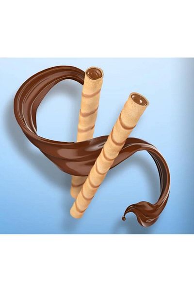 Çizmeci Time 15 Gr X 8 Pcs Superroll Hazelnut Cream Roll Wafer