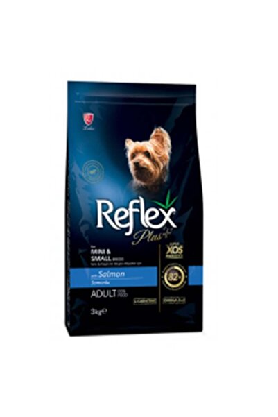 Reflex Plus Somonlu Mini ve Küçük Irk Yetişkin Köpek Maması 3 Kg