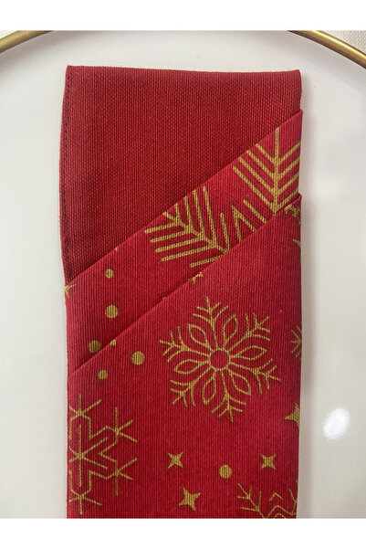 Zeren Home New Year's Patterned Fork Spoon Knife Pocket Serving Presentation 1 Piece