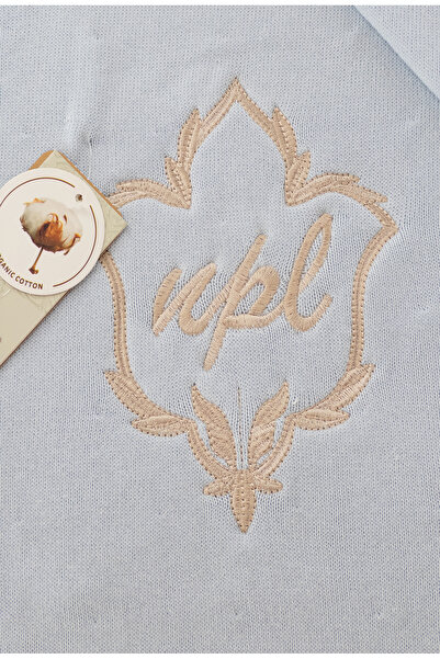Nipperland NPL Embroidered Blanket-Blue