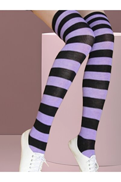 erceys جوارب نسائية قطنية عالية الجودة للركبة