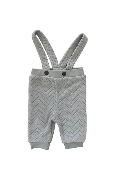 Pivami Baby Boy Salopet Sweat 2-Piece Gray