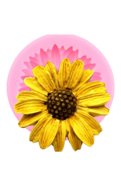 adin tasarım ديزي أقحوان زهرة الأقحوان قالب من السيليكون 5 سنتيمتر الحلوى الب...