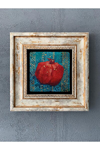 Oscar Stone Decor Çerçeveli Taş Duvar Dekoru 20 x 20 cm NAR
