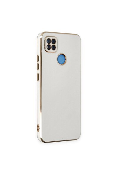 PlusCep Aksesuar Xiaomi Redmi 9c Ile Uyumlu Platin Krom Volet Kapak Telefon K...