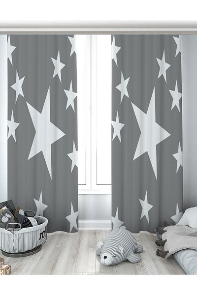Evperest Starry Model Double Winged Background Curtain EPP103