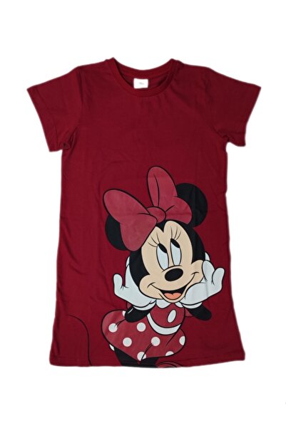Minnie Mouse Lisanslı Kız Çocuk Elbise 20472