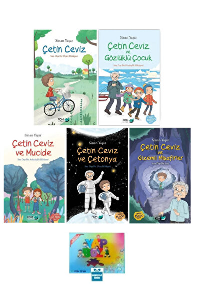 Fom Kitap Yayınları HEDİYLİ- Sinan Yaşar Çetin Ceviz - Gözlüklü Çocuk - Mucid...