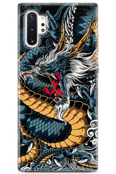 Lopard Samsung Galaxy Note 10 Plus Compatible Soft Cover Opus 26 Dragon Attack