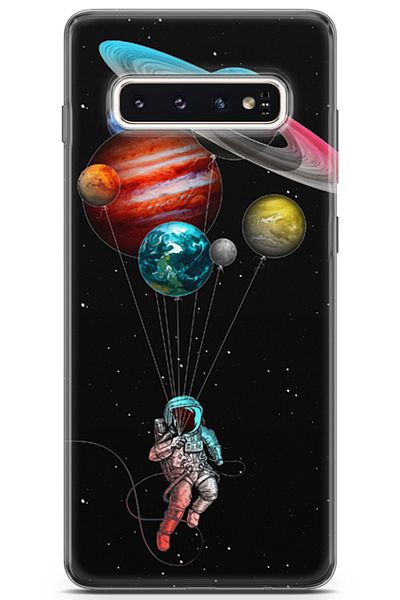 Lopard Samsung Galaxy S10 Compatible Design Case Opus 12 Balloon Planets