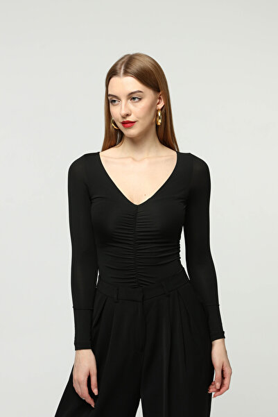 Luna Bodysuit Siyah