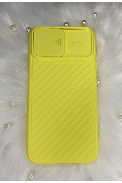 İphone XS MAX Sürgülü Kamera Korumalı Silikon Kılıf