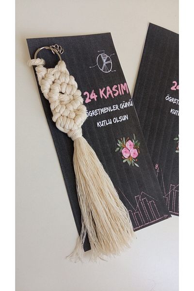Büşra Uynk Teachers' Day Special Gift Keychain Alas Design