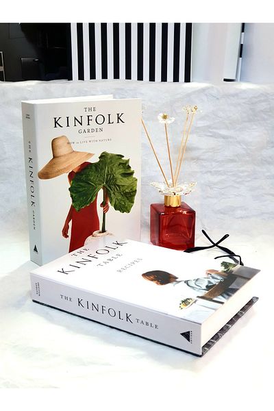 Saccura Decor 2-Piece Decorative Book Box Set, Decorative Box Set, Kinfolk Book Box Set